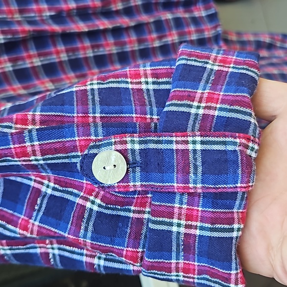 Ladies Victoria secret pajama set button down plaid Medium - Picture 12 of 12